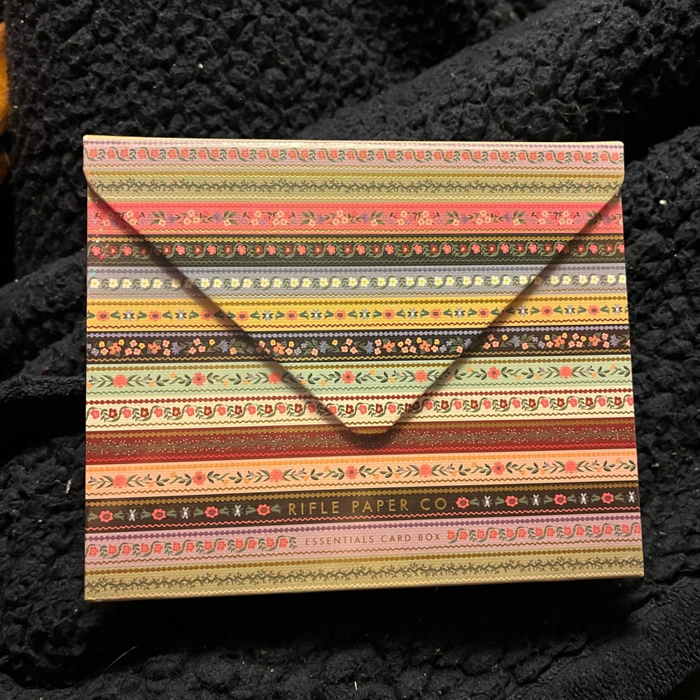 NWT Rifle Paper Co. Greeting Card Assortment with Box